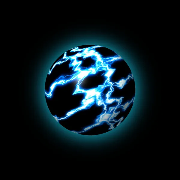 Lightning globe — Stock Photo, Image