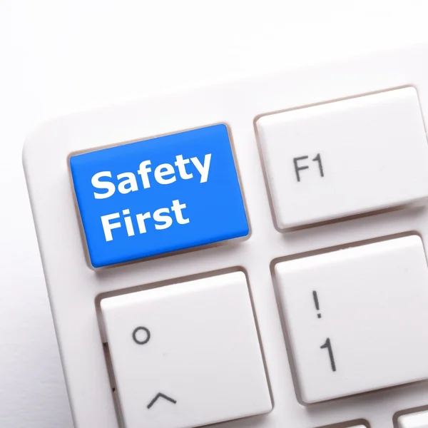Safety first — Stock Photo, Image