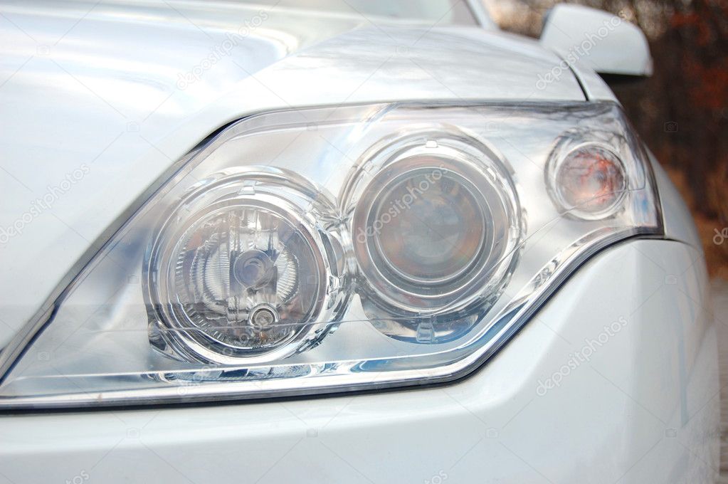 Headlight of a car