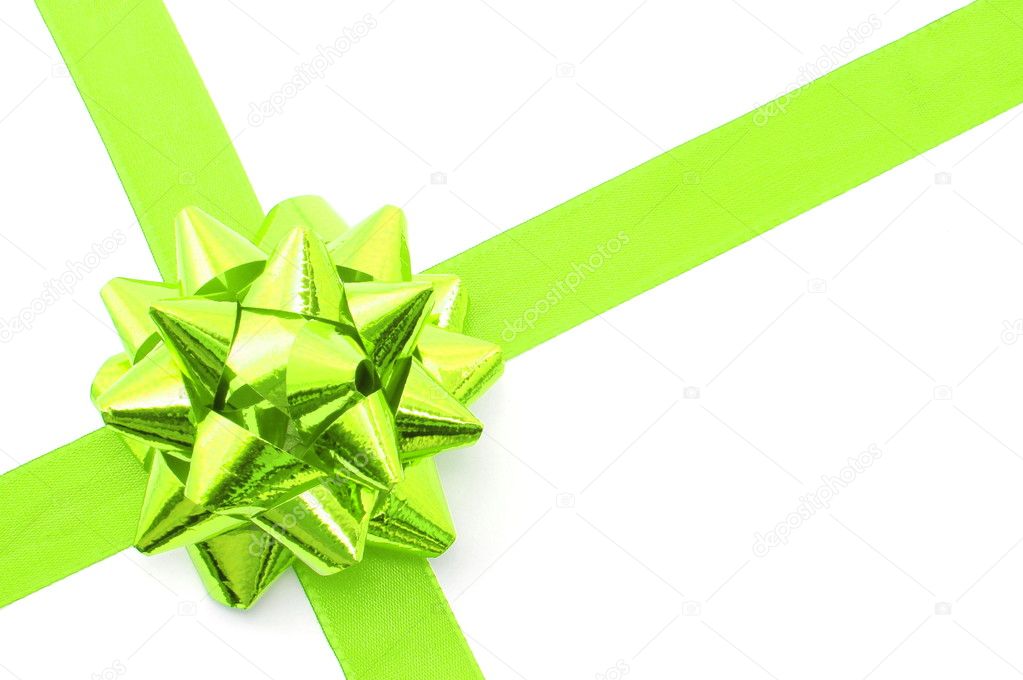 Christmas Gift with ribbon
