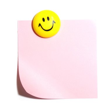 Smiley and copyspace clipart