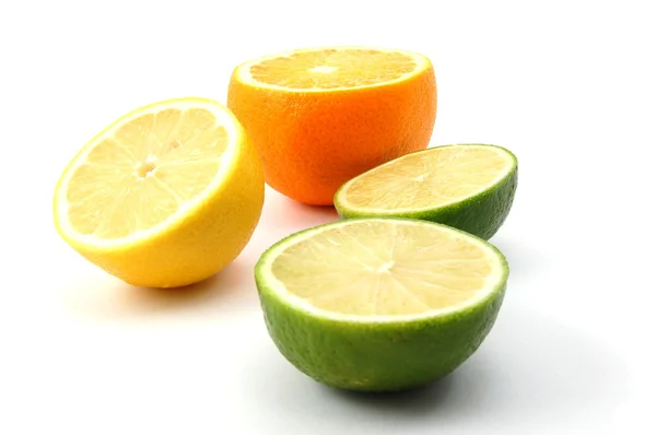 Zitronenorange und Zitronenfrucht — Stockfoto