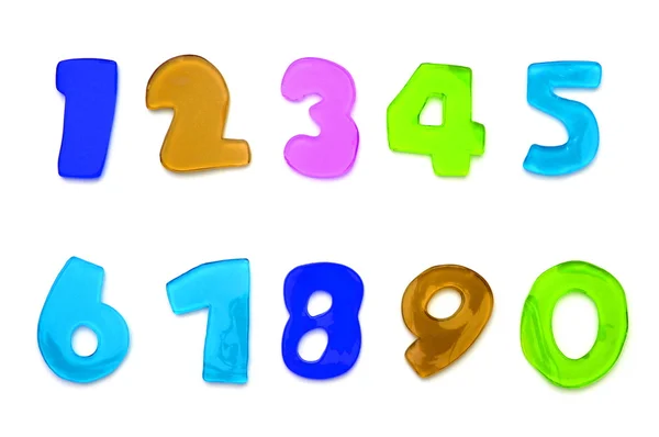 Літери й цифри — стокове фото