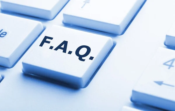 FAQ — Zdjęcie stockowe