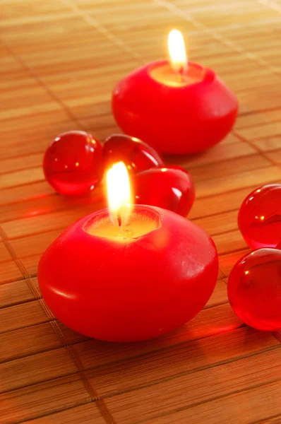 Red candle Royalty Free Stock Photos