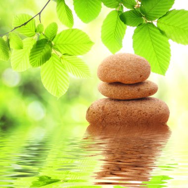 Zen stones clipart