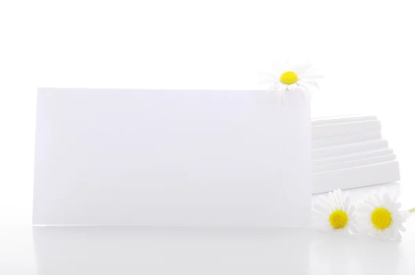 Blanco papier — Stockfoto
