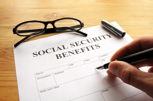 Uitkeringen van sociale zekerheid — Stockfoto