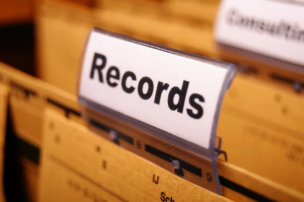 Records — Stock Photo, Image
