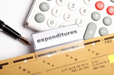 Expenditures clipart