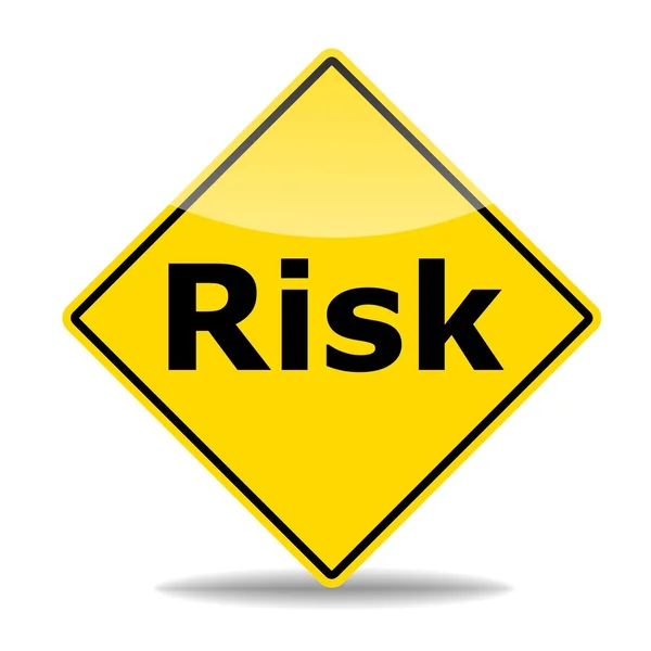 Концепция риска — стоковое фото