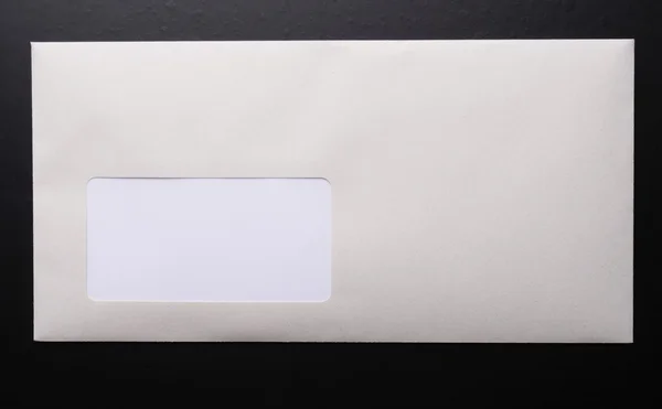 Briefumschlag und Kopierraum — Stockfoto