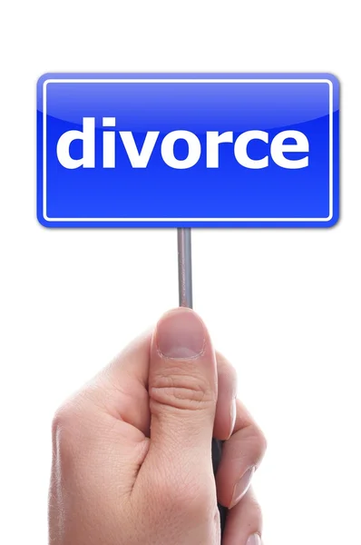 Skilsmässa — Stockfoto