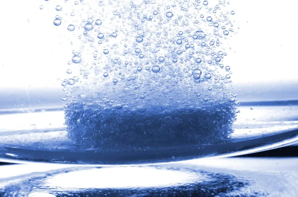 Tablet in water — Stockfoto