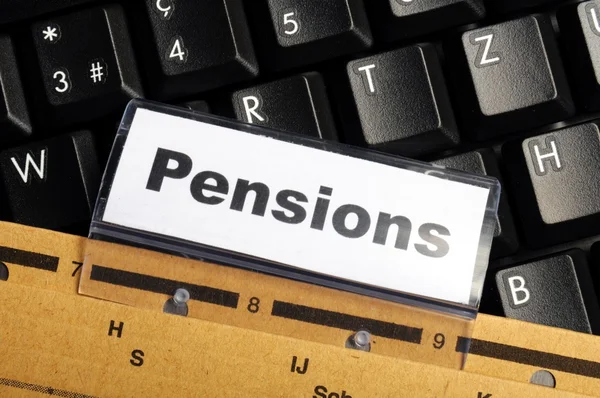 stock image Pensions