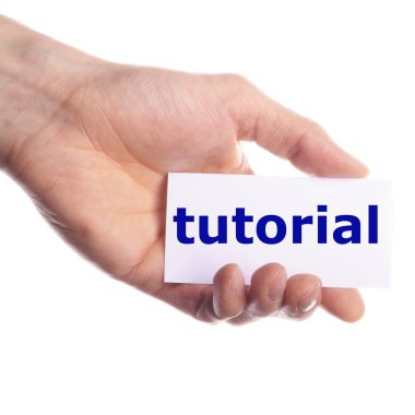 Tutorial clipart