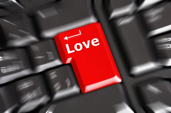 Liefde knop — Stockfoto