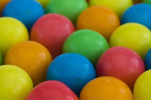 Veelkleurige kauwgomballen — Stockfoto