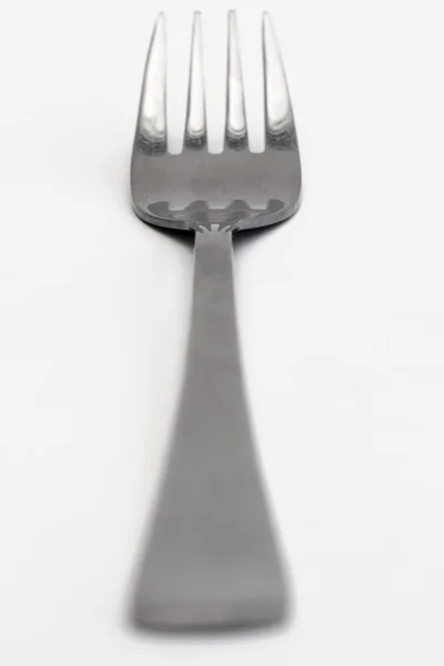 Fork on a white background — Stock Photo, Image