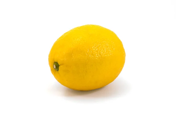 Citron isolerad på vitt — Stockfoto