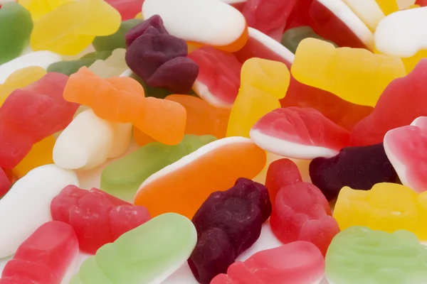Antecedentes de doces misturados — Fotografia de Stock