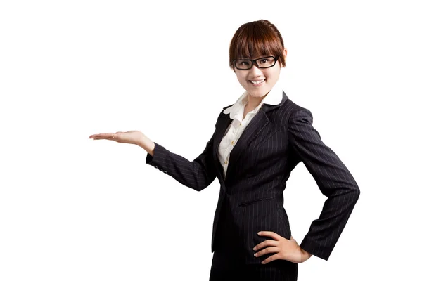 Sweet young business woman — Stock Photo, Image