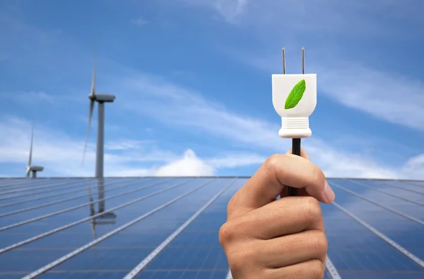 Conceito de energia Eco — Fotografia de Stock