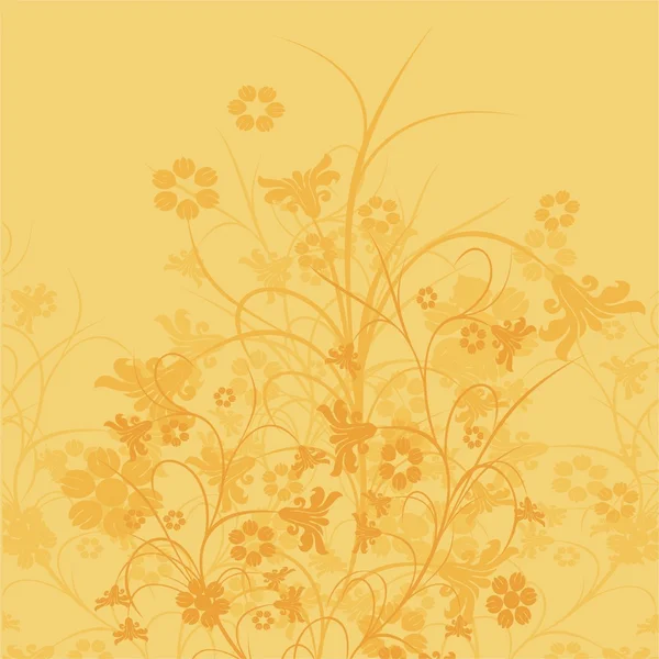 Dekorative florale Hintergrund — Stockvektor