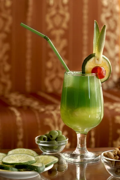 Green_cocktail — Stock Fotó