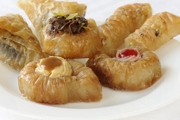 Baklava sweet pastry — Stock Photo, Image