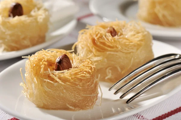 Kataifi pastry Stock Picture
