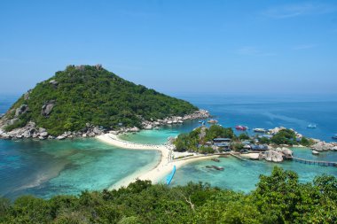 Thailand Asia Island Ko Nangyuan clipart