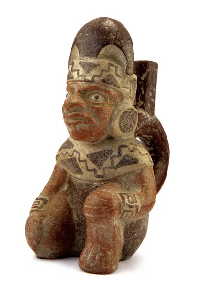 Figurinha da cultura de Nazca (Peru ) — Fotografia de Stock