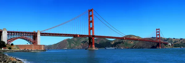Arany kapu híd Stock Kép