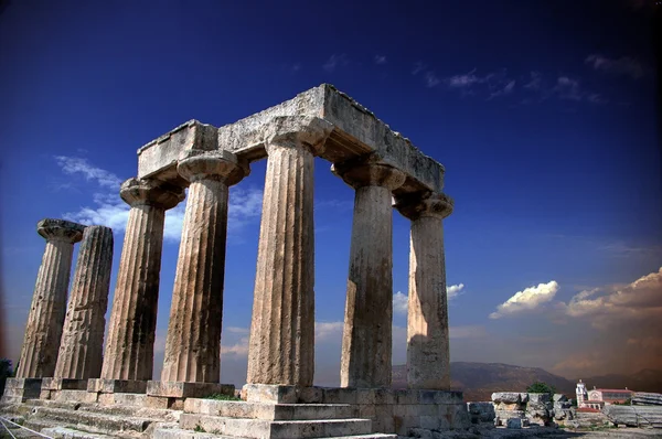 Griechische Ruinen lizenzfreie Stockbilder