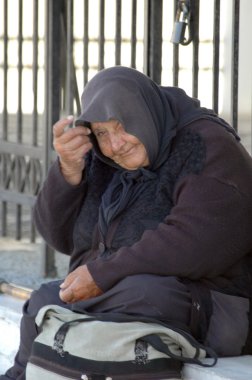 dilenci güzel şehir Venedik İtalya