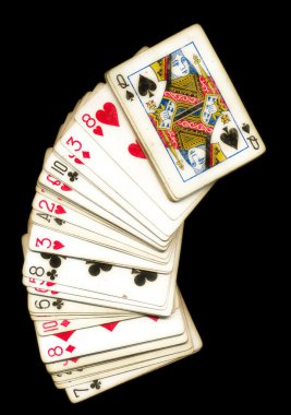 Playing cards clipart