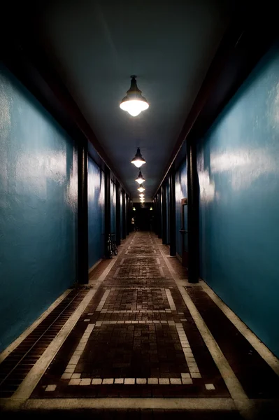 Πολύ μακρύς διάδρομος — Φωτογραφία Αρχείου