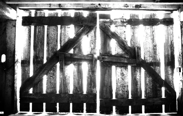 Double Wooden Barn Door — Stock Photo, Image
