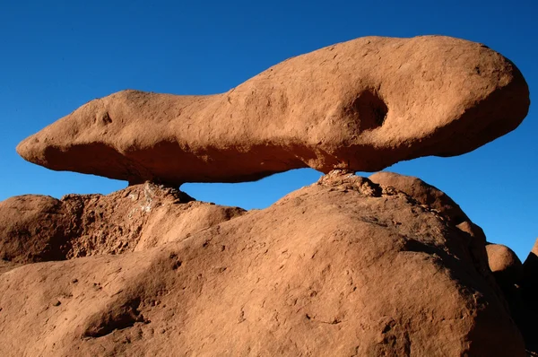 Natural sand sculpture — Stock Photo, Image