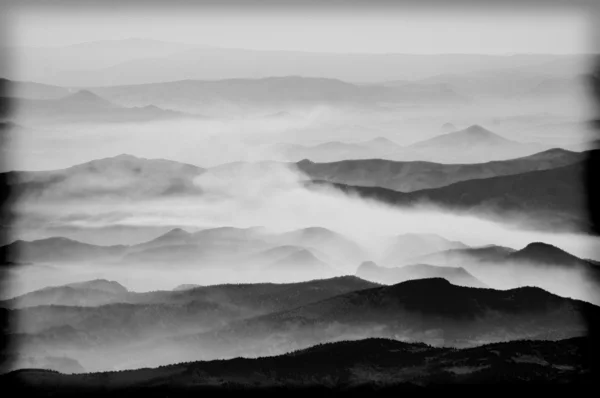 stock image hills from above