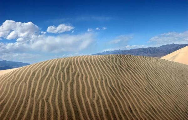 Dune de sable de la vallée de la mort — Photo