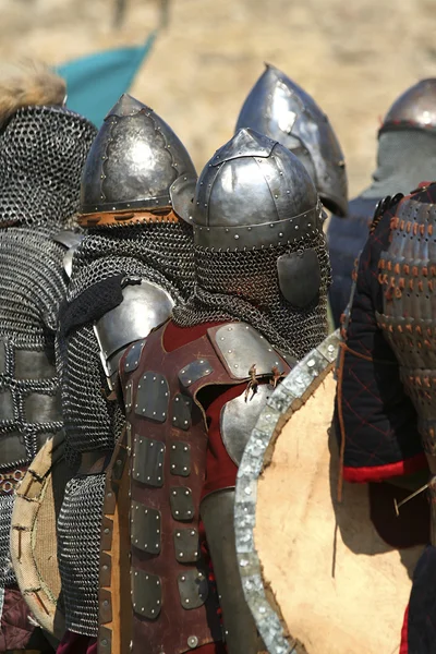 Knights in shining armor — Stock Photo, Image
