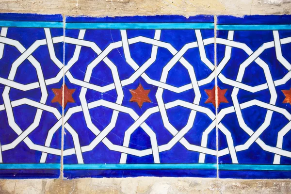 Традиционная восточная плитка / искусство ручной работы — стоковое фото