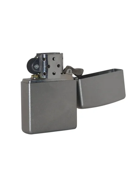 stock image Stainless metal zippo lighter