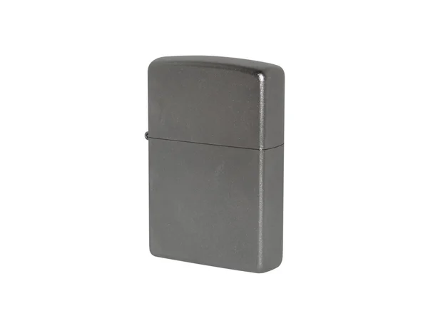 stock image Stainless metal zippo lighter