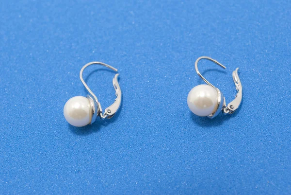 Orecchini di perle — Foto Stock
