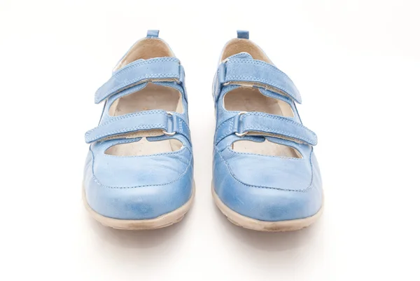 Blå skor — Stockfoto
