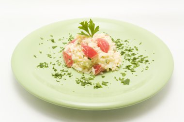 domates ile gelen pirinç