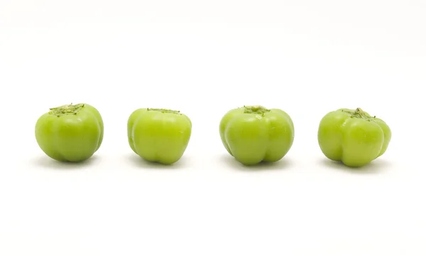 Pimentos verdes para bebés — Fotografia de Stock